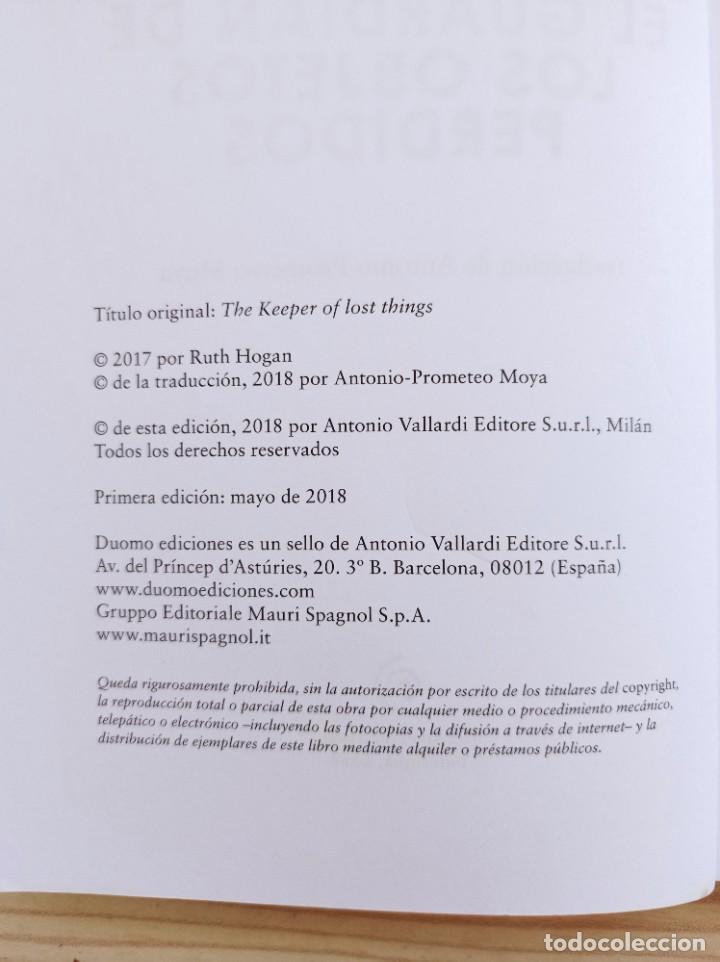 Libros: El Guardian De Los Objetos Perdidos - Ruth Hogan - 2018 - Foto 2