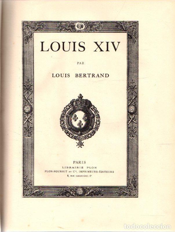 Libros: Louis XIV - Bertrand, Louis - Foto 1