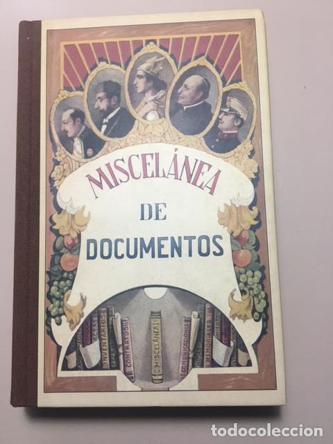 Libros: MIscel&aacute;nea de documentos por Esteban Paluz&iacute;e (facs&iacute;mil) - Foto 1