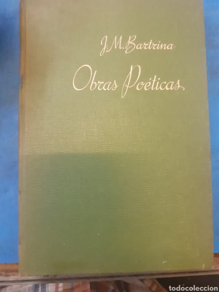 Libros: OBRAS POETICAS - BARTRINA,Joaqu&iacute;n M&ordf;. - Foto 1