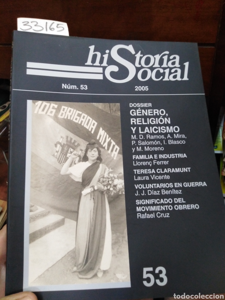 Libri di seconda mano: HISTORIA SOCIAL N&ordm; 53 - REVISTA.