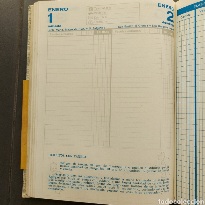 Libros: DIETARIO PARA SU HOGAR 1971 - Foto 6
