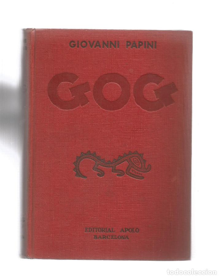 Libros: Gog. - PAPINI, Giovanni: - Foto 1