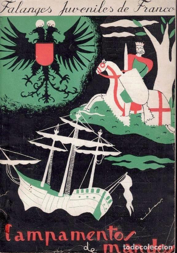 Libros: FALANGES JUVENILES DE FRANCO. CAMPAMENTOS DE MANDO. - ANONIMO. - Foto 1
