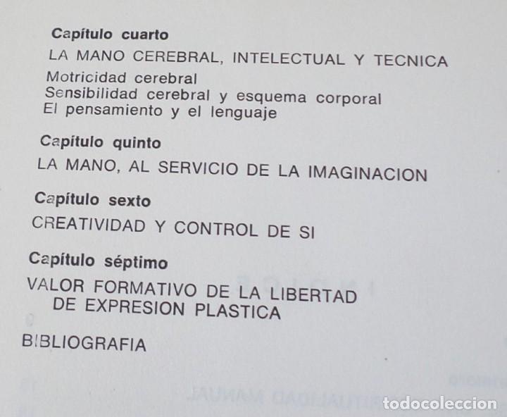 Libros: EL CELEBRO Y LA MANO CREADORA - Paul Chauchard - Foto 4