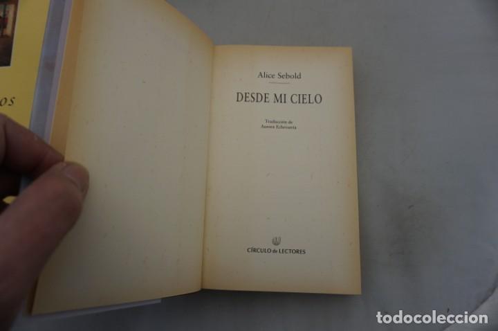 Libros: 21B/ ALICE SEBOLD - DESDE MI CIELO / CIRCULO DE LECTORES - Foto 3