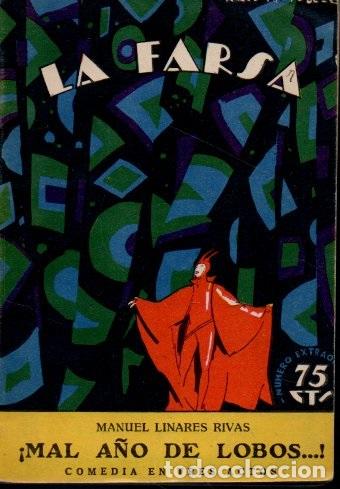 Libros: &iexcl;MAL A&Ntilde;O DE LOBOS...! - LINARES RIVAS, Manuel. - Foto 1