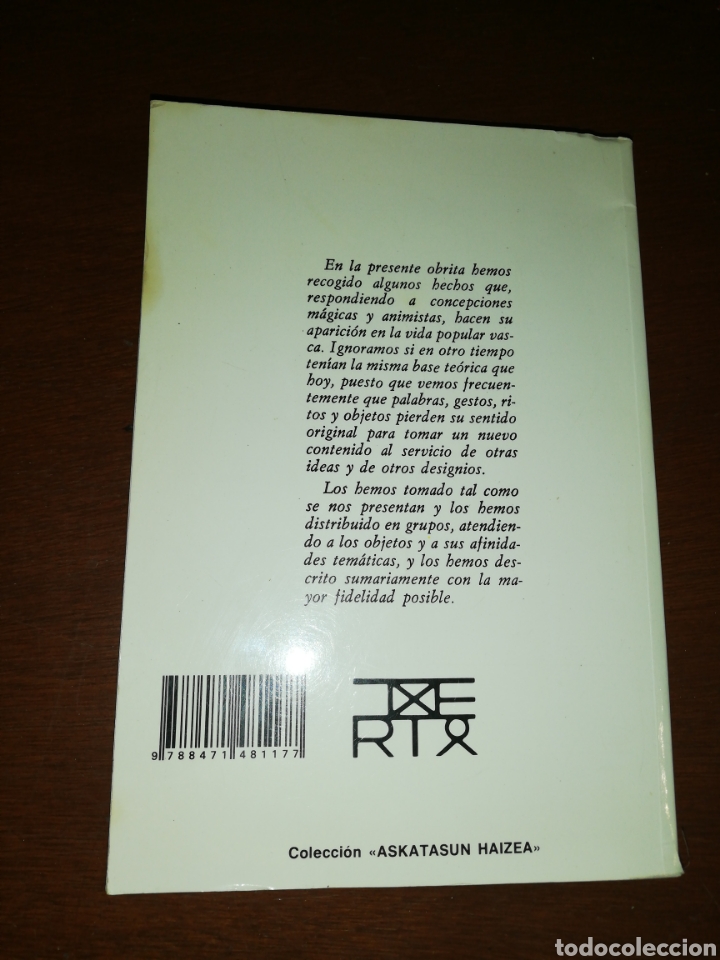Libros: Mitologia Vasca, Jos&eacute;. M. De Barrandiaran, editorial Txertoa - Foto 2