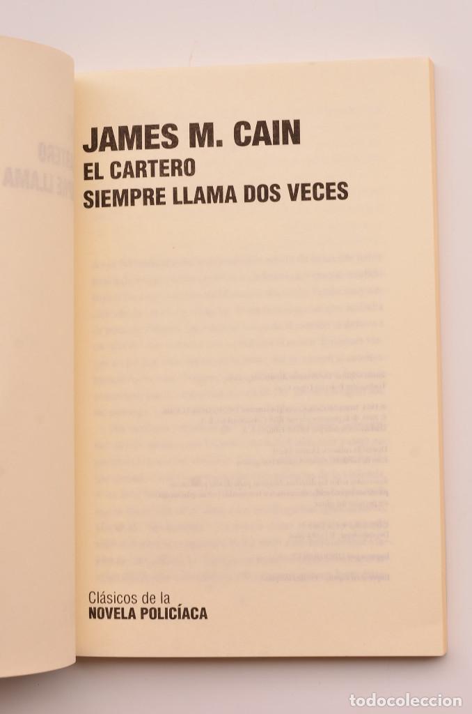 Libros: El cartero siempre llama dos veces - CAIN, James M. - Foto 2