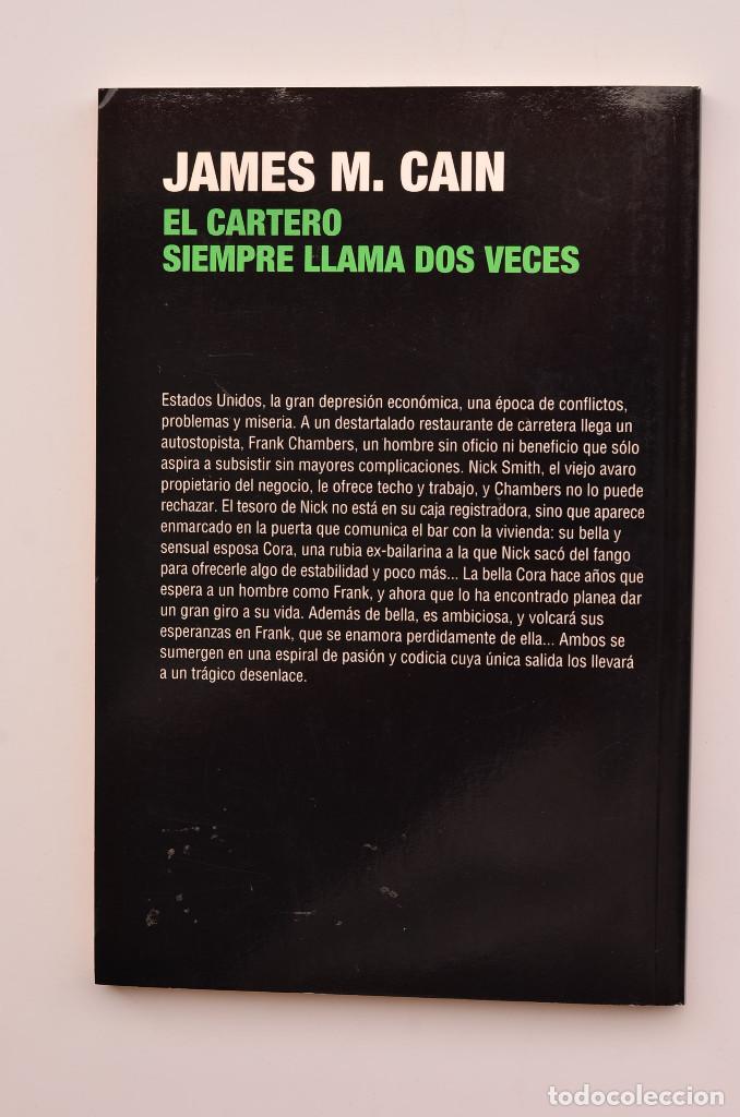 Libros: El cartero siempre llama dos veces - CAIN, James M. - Foto 3