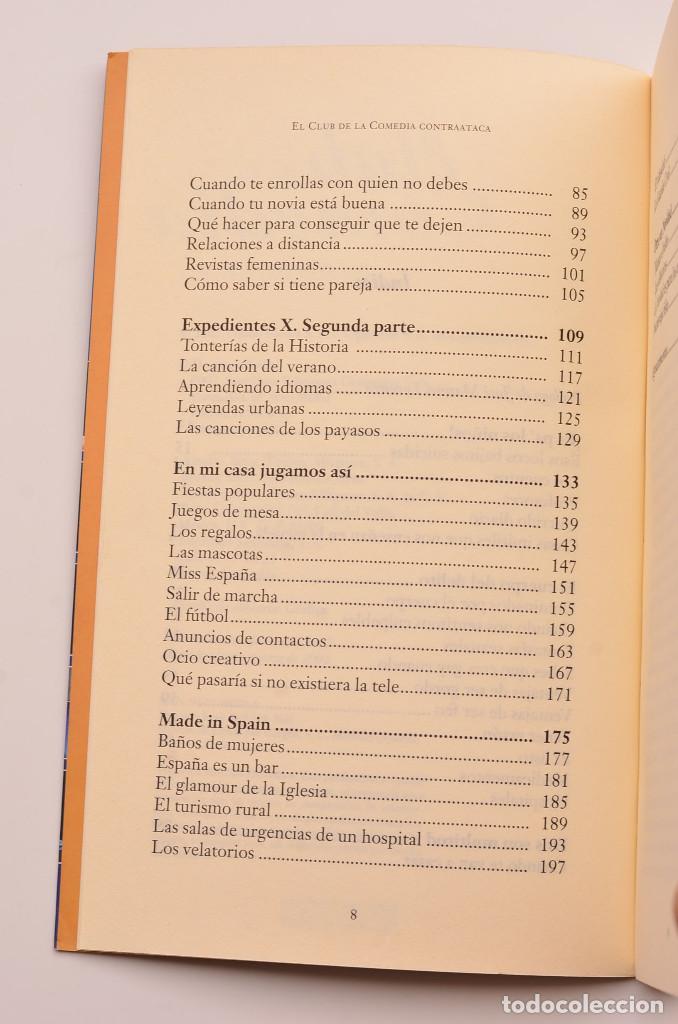 Libros: El Club de la Comedia contraataca - AUTORES VARIOS - Foto 4