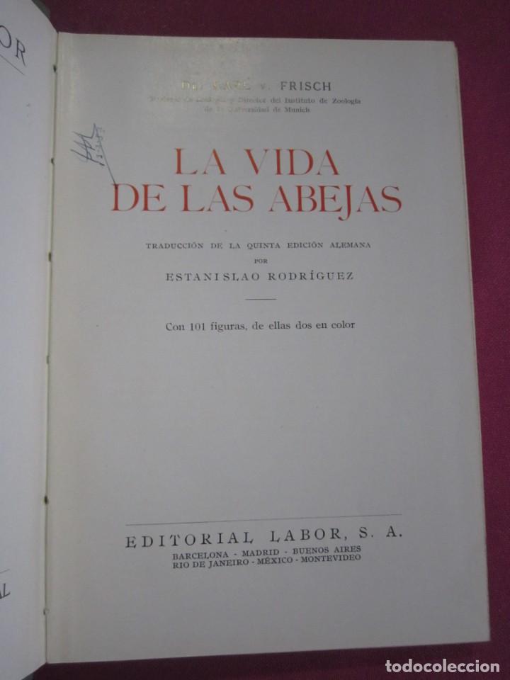 Libros: LA VIDA DE LAS ABEJAS KARL V FRISCH - Foto 1