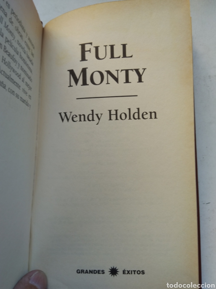 Libros: FULL MONTY/WENDY HOLDEN - Foto 3