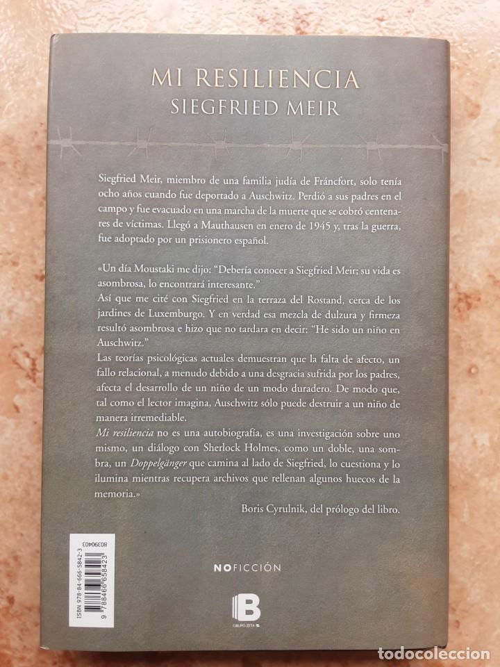 Libros: LIBRO. MI RESILIENCIA. SIEGFRIED MEIR. AUTOBIOGRAFIA. - Foto 2