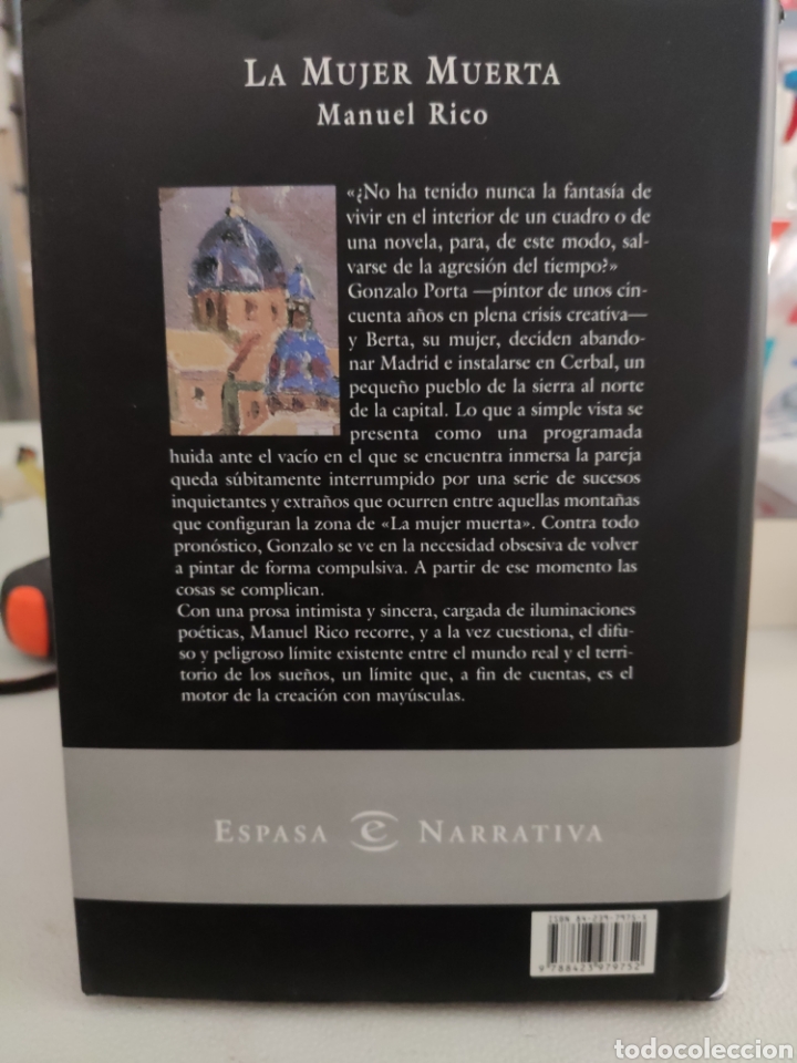 Libros: La Mujer Muerta. Manuel Rico. - Foto 2