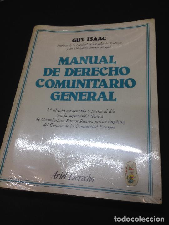 Libros: Manual de derecho comunitario general - ISAAC, GUY - Foto 1