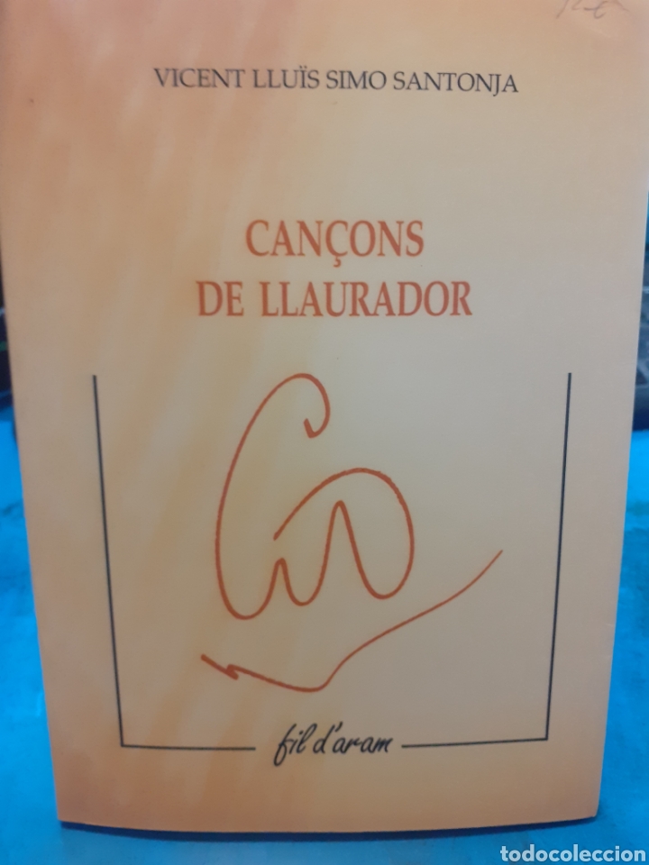 Libros: CAN&Ccedil;ONS DE LLAURADOR - SIMO SANTONJA,Vicent Lluis. - Foto 1