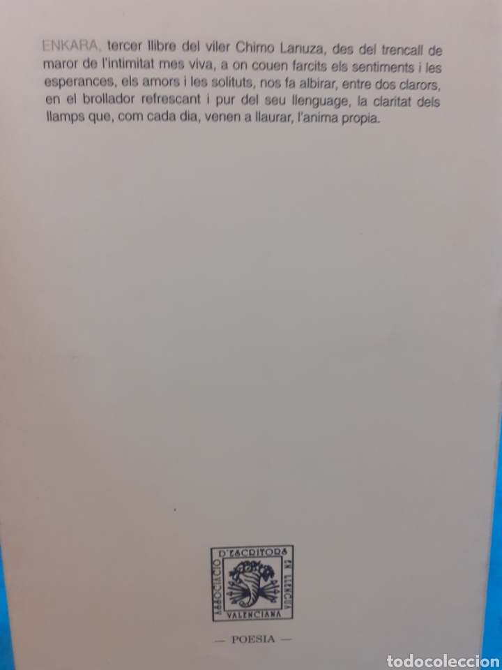 Libros: ENKARA - LANUZA,Chimo. - Foto 2