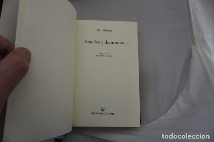 Libros: 14C/ DAN BROWN - ANGELES Y DEMONIOS - / CIRCULO DE LECTORES - Foto 3