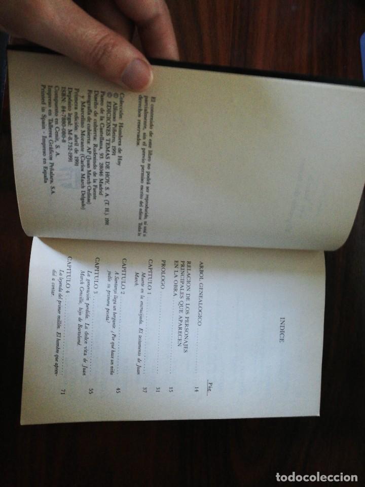 Libros: LOS MARCH. EL PRECIO DEL HONOR. ALFONSO PI&Ntilde;EIRO. 1&ordf; EDICI&Oacute;N, 1991 - Foto 3