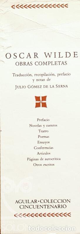 Libros: Obras completas - Oscar Wilde - Foto 2