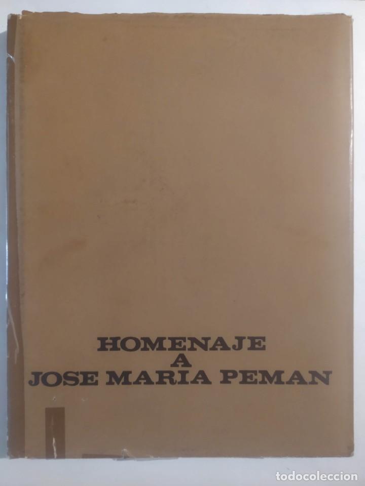 Libros: HOMENAJE A JOS&Eacute; MAR&Iacute;A PEM&Aacute;N - Foto 1