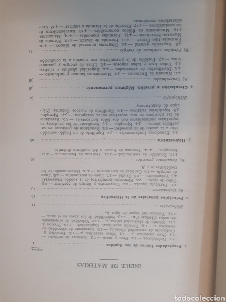 Libros: MANUAL DE HIDRAULICA GENERAL - COUTINHO DE LENCASTRE,Armando - Foto 4