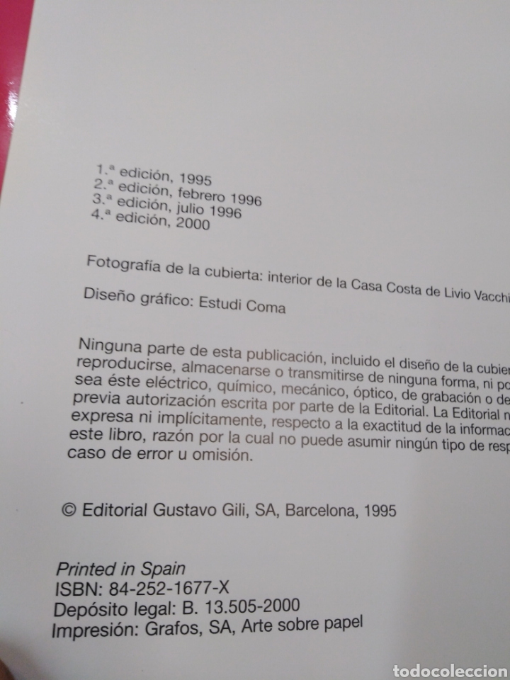 Libros: LA CASA DEL ARQUITECTO - ZABALBEASCOA,Anatxu. - Foto 5