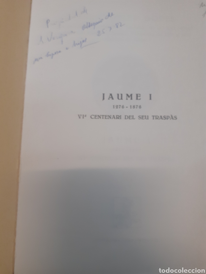 Libros: JAUME I 1276-1876 - SOLER GODES,Enric - Foto 3