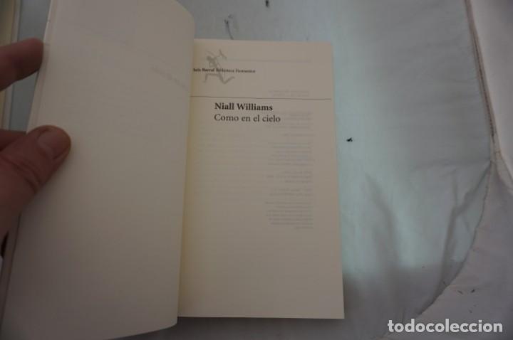 Libros: 23C/ NIALL WILLIAMS - COMO EN EL CIELO - SEIX BARRAL - Foto 3