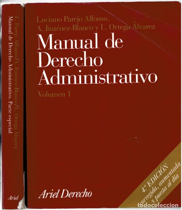 Libros: Manuel de derecho administrativo 1 y 2 (parte general y parte especial) - vvaa - Foto 1