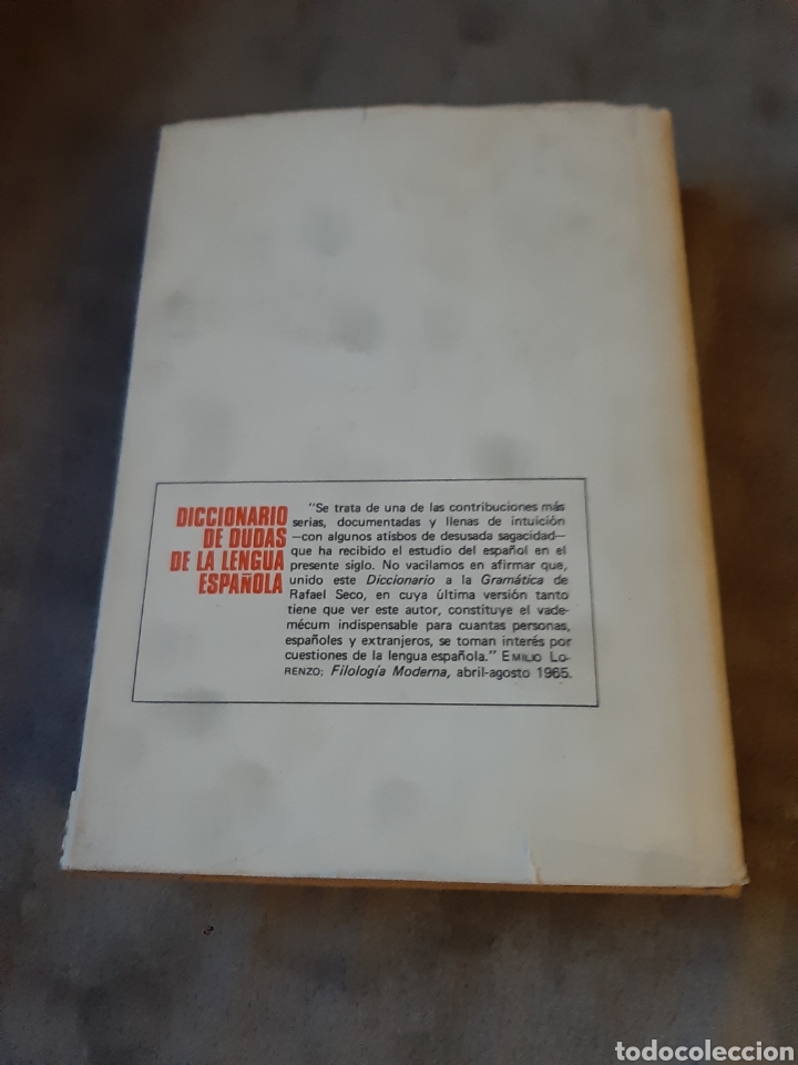 Libros: Libro Diccionario de Dudas de la Lengua Espa&ntilde;ola - Foto 2