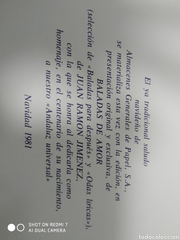 Libros: Baladas de Amor.Juan Ramon Jimenez. - Foto 3