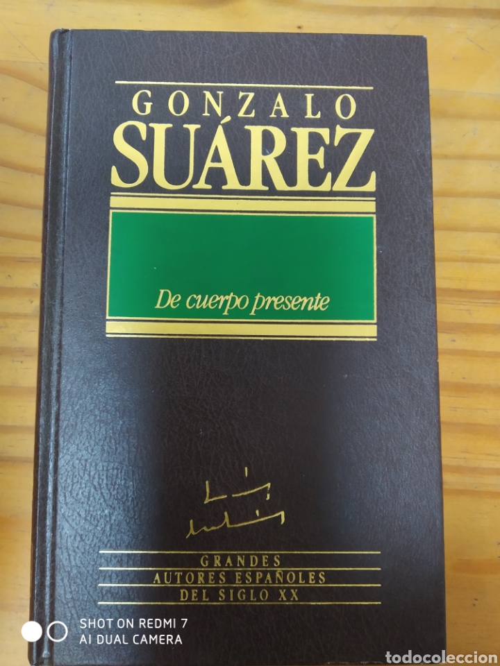 Libros: De cuerpo presente.Gonzalo Suarez. - Foto 1