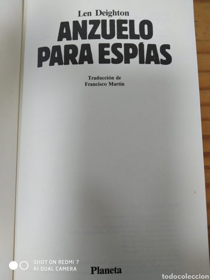Libros: Anzuelo para espias.Len Deighton - Foto 3
