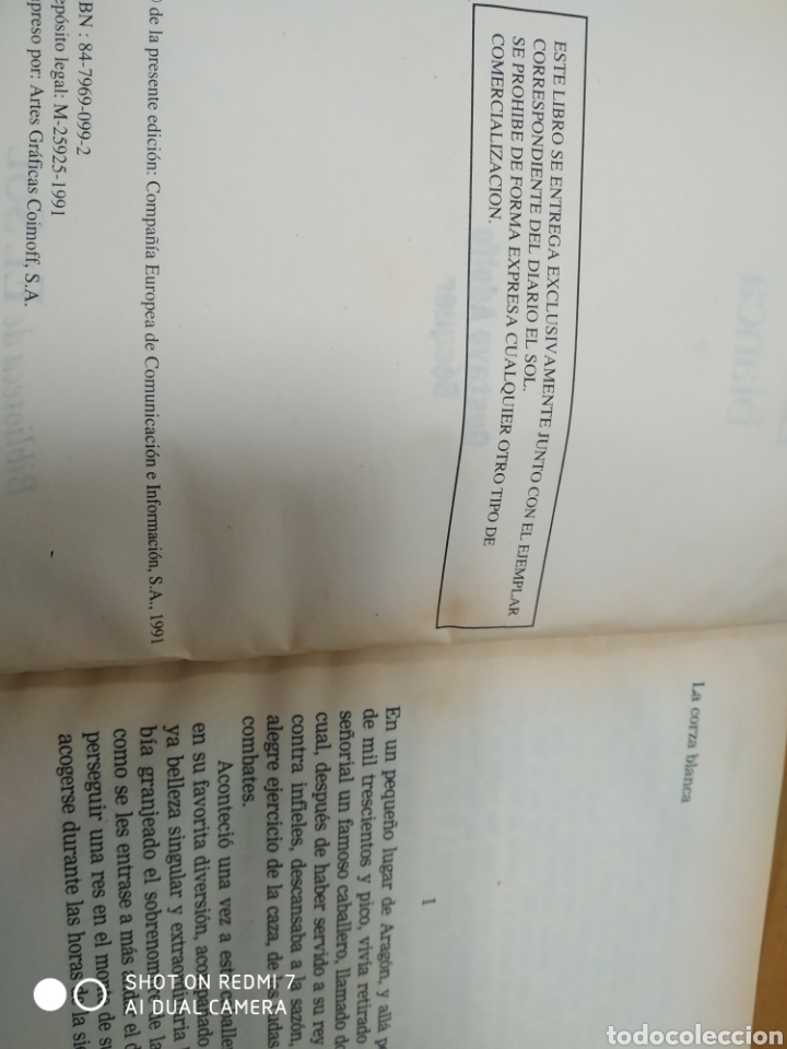 Libros: La corza blanca. - Foto 3