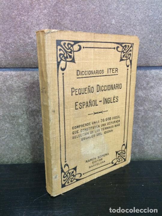 Libros: PEQUE&Ntilde;O DICCIONARIO ESPA&Ntilde;OL-INGLES. ITER. - Foto 1