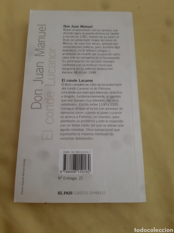 Libros: Libro El Conde Lucanor - Foto 2