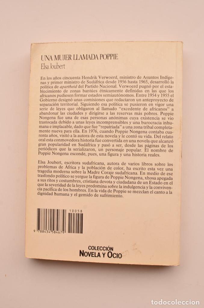 Libros: Una mujer llamada Poppie - JOUBERT, Elsa - Foto 3
