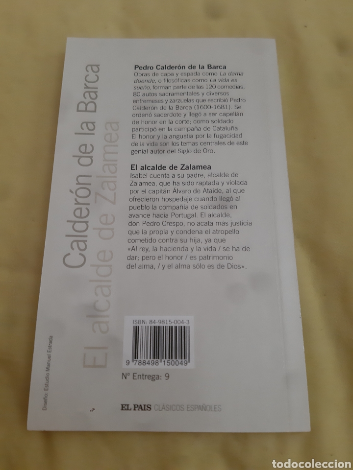 Libros: Libro El Alcalde de Zalamea - Foto 2