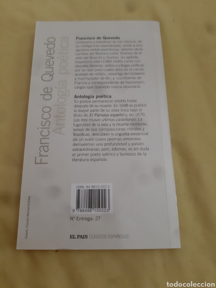 Libros: Libro Antolog&iacute;a Po&eacute;tica - Foto 2
