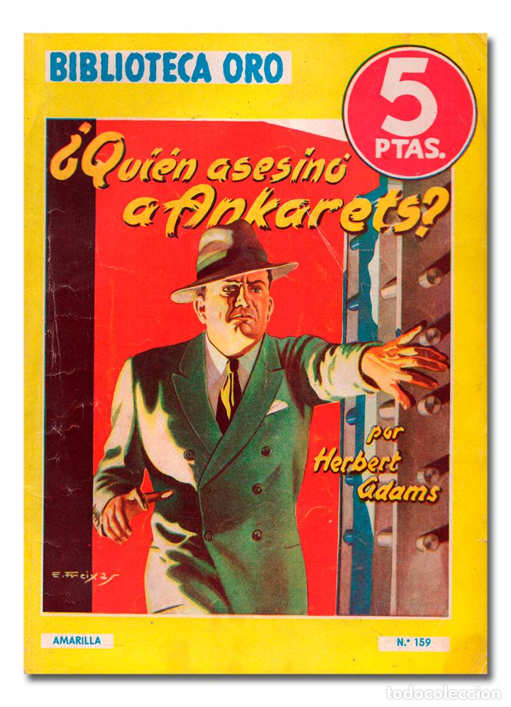 Libros: ADAMS (Herbert).- &iquest;Qui&eacute;n asesin&oacute; a Ankarets? - Foto 1