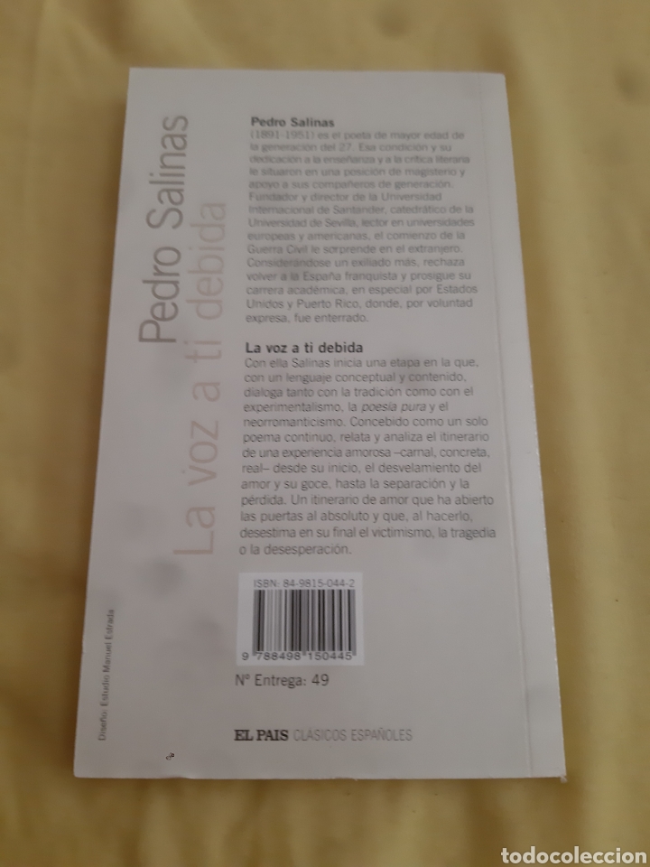Libros: Libro La voz a ti debida - Foto 2