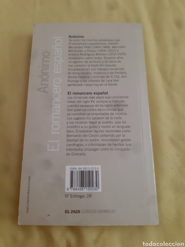 Libros: Libro El Romancero Espa&ntilde;ol - Foto 2
