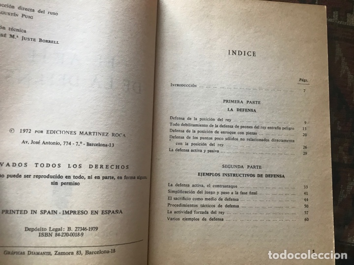 Libros: El arte de la defensa. Ilia Kan - Foto 2