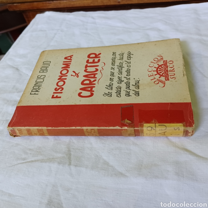 Libros: FISONOMIA Y CARACTER - FRANCIS BAUD 1953 COLECCION SURCO - Foto 7