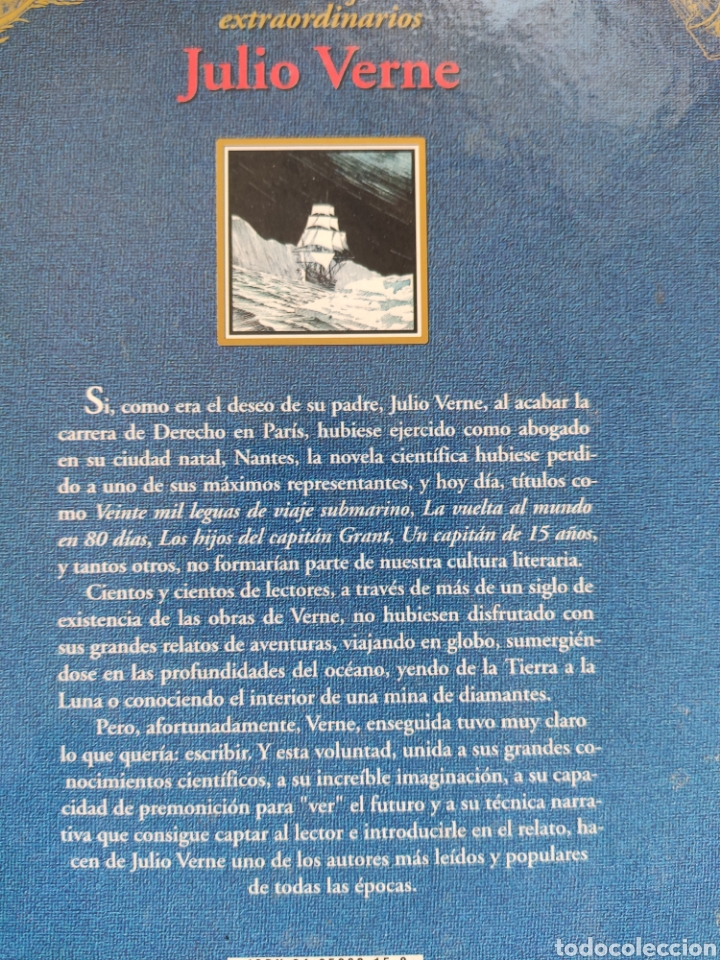 Libros: De la Tierra a la Luna. Julio Verne - Foto 2