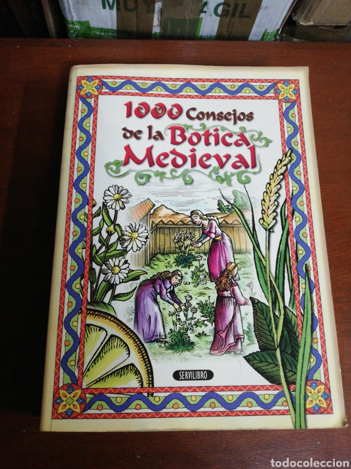 Libros: 1000 consejos de la botica medieval, editorial servilibro - Foto 1