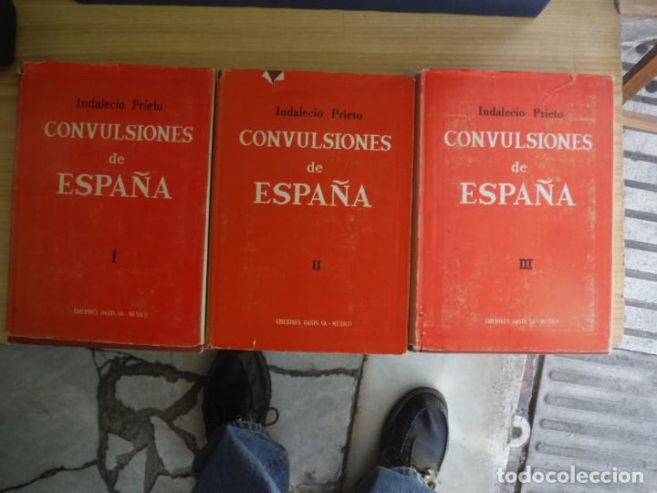 Libros: PRIETO, Indalecio. - CONVULSIONES DE ESPA&Ntilde;A - Foto 1