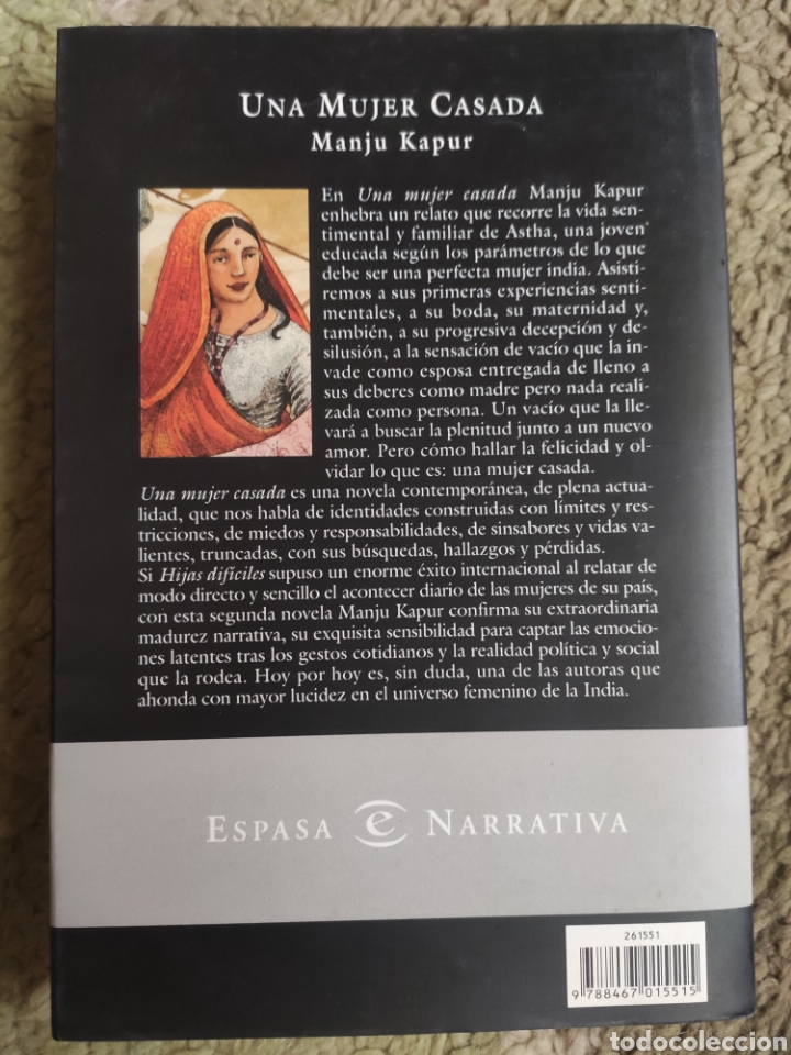 Libros: Una Mujer Casada Manju Kapur - Foto 2
